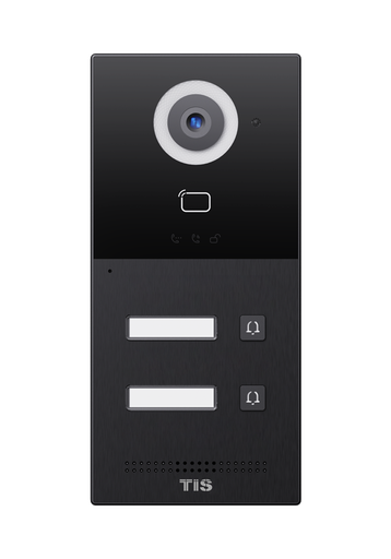 [TIS-INT-2PB-61M] Multi-button SIP Video Door Phone(2 buttons)